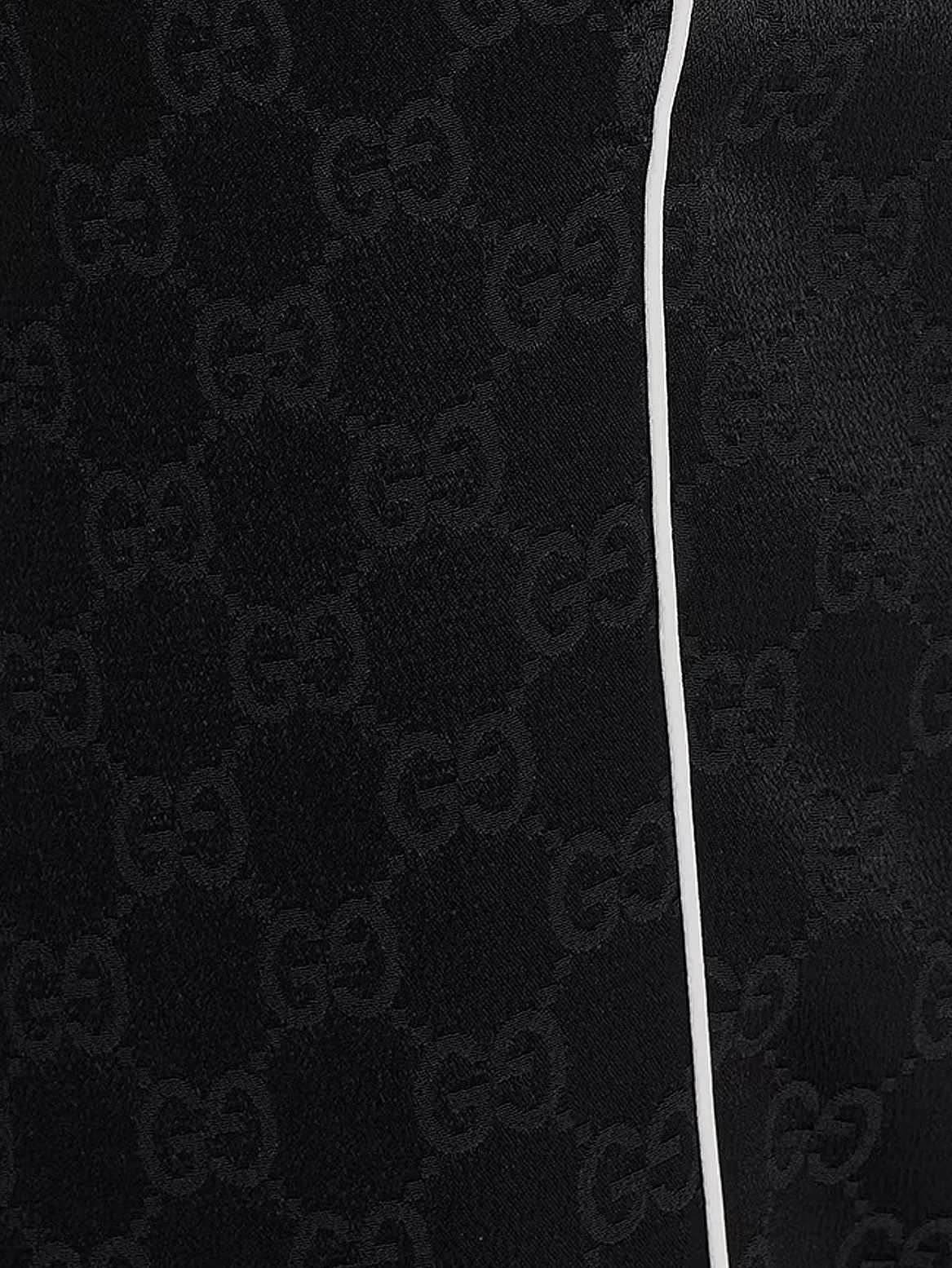 Gucci Viscose blend trousers with all-over GG motif sold by Siebentaschen product image thumbnail 3
