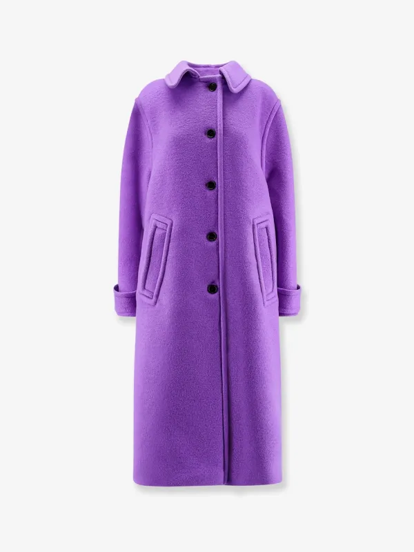 Gucci Compact cashmere wool coat sold by Siebentaschen