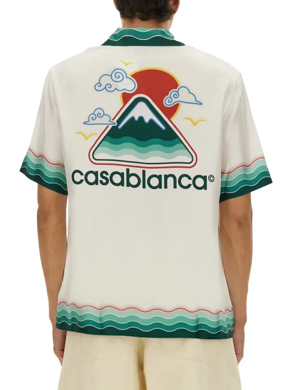 CASABLANCA "MONTAGNE ONDULÉE" SHIRT sold by Siebentaschen
