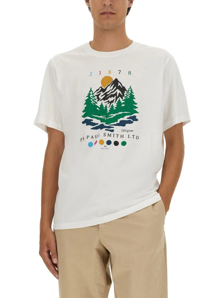 PS BY PAUL SMITH T-SHIRT WITH LOGO sold by Siebentaschen product image thumbnail 4