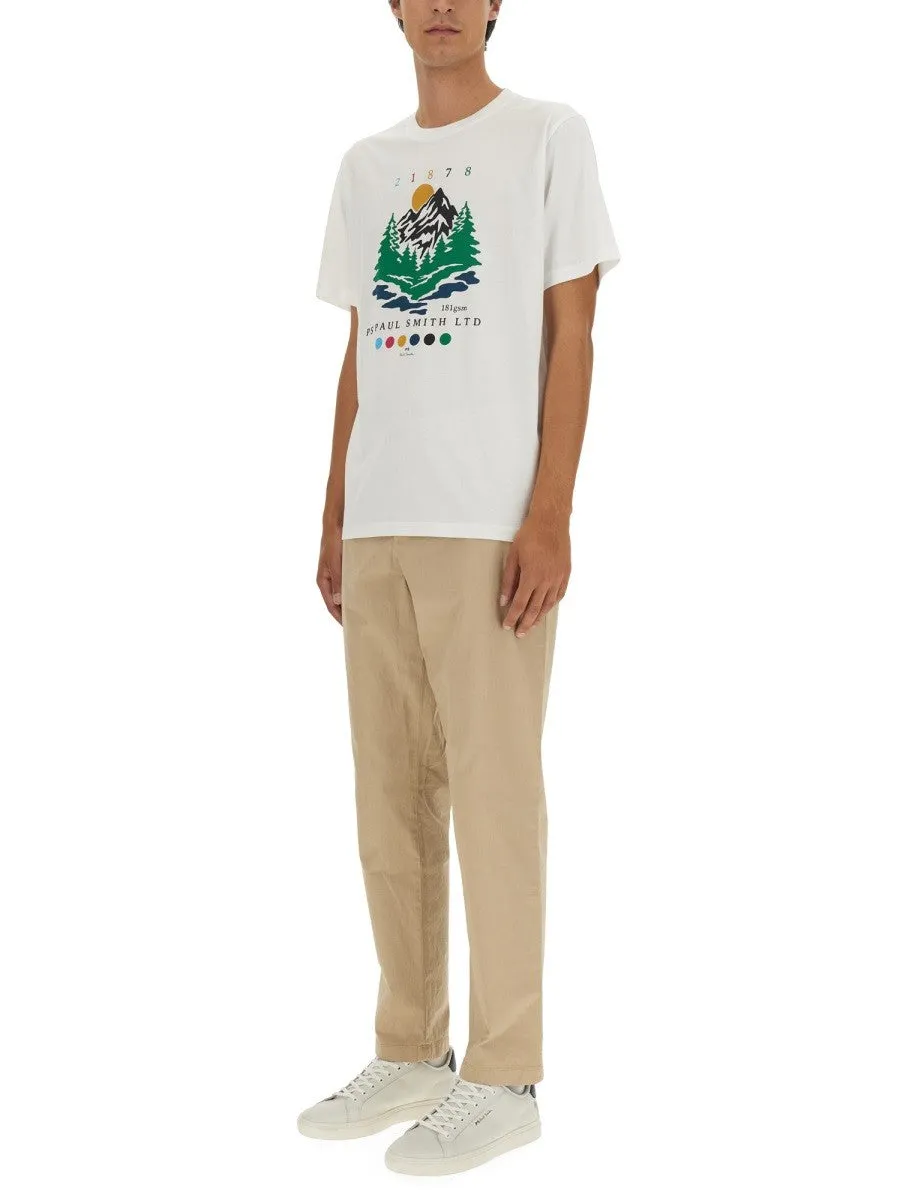 PS BY PAUL SMITH T-SHIRT WITH LOGO sold by Siebentaschen product image thumbnail 2