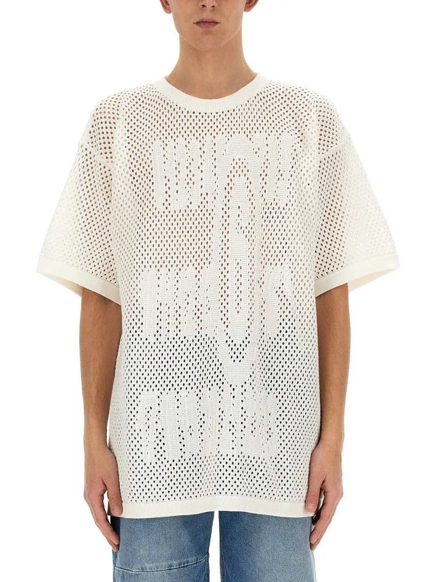 MM6 MAISON MARGIELA T-SHIRT WITH LOGO sold by Siebentaschen