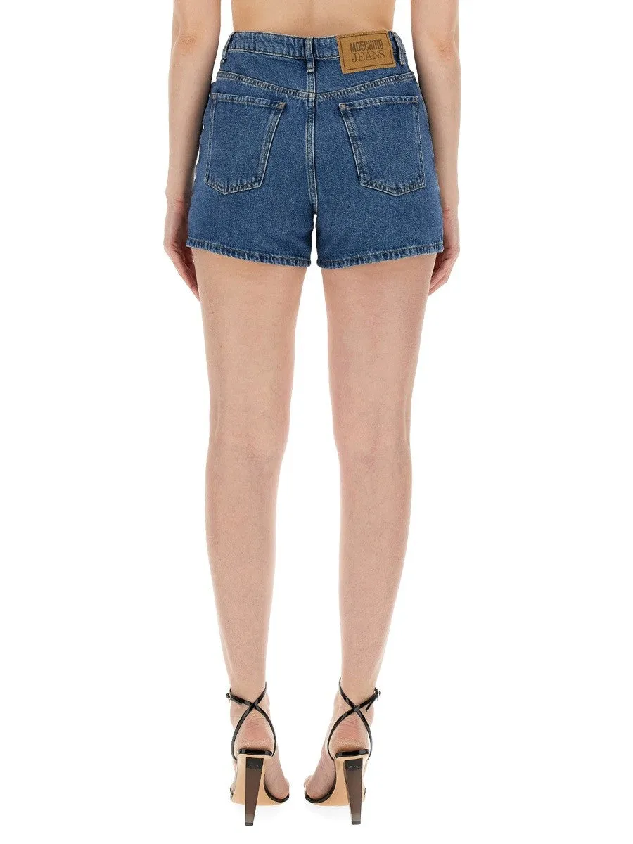 MOSCHINO JEANS DENIM BERMUDA SHORTS sold by Siebentaschen product image thumbnail 4