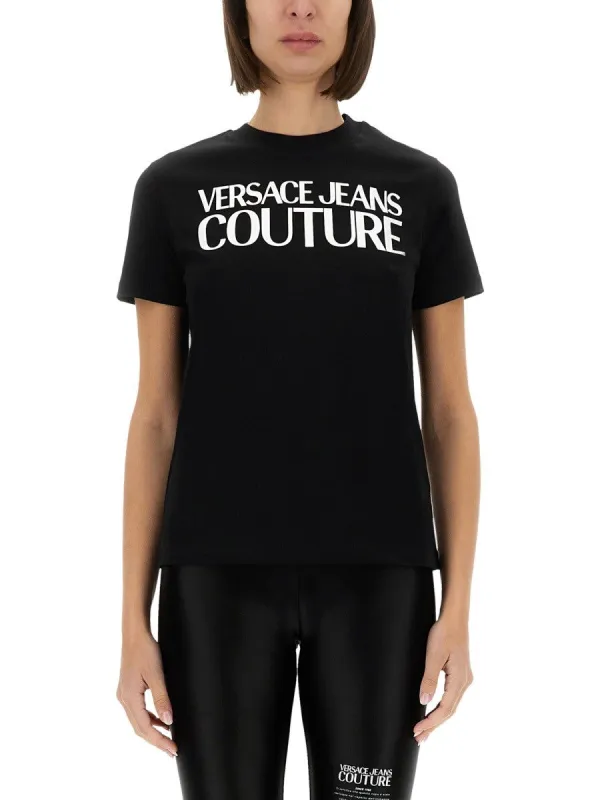Versace Jeans Couture T-SHIRT WITH LOGO sold by Siebentaschen