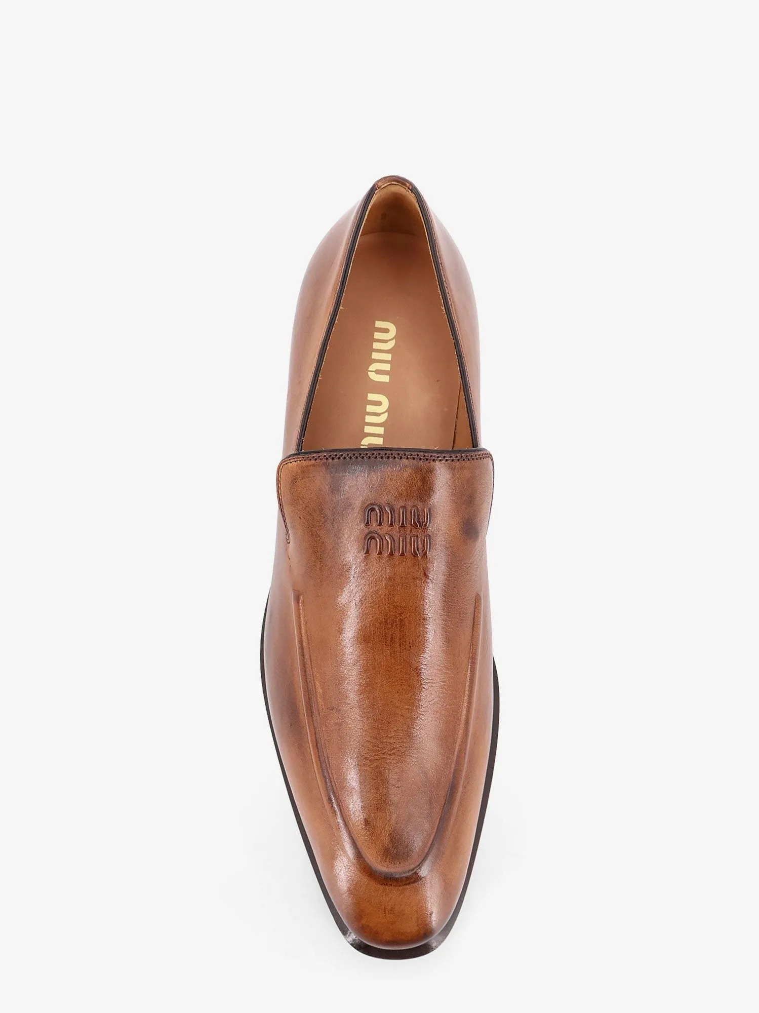 Miu Miu Leather loafers sold by Siebentaschen product image thumbnail 5