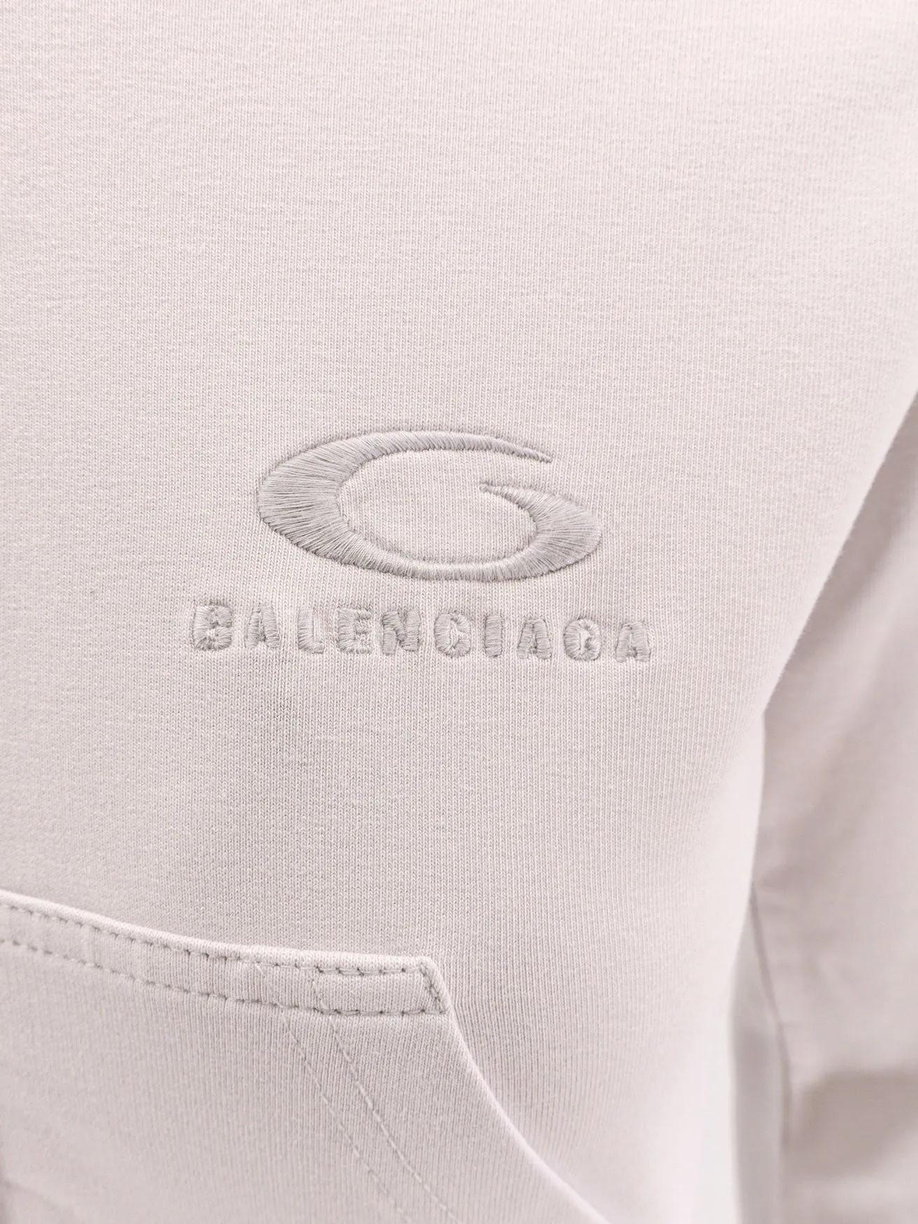 Balenciaga Cotton hooded sweatshirt sold by Siebentaschen product image thumbnail 3
