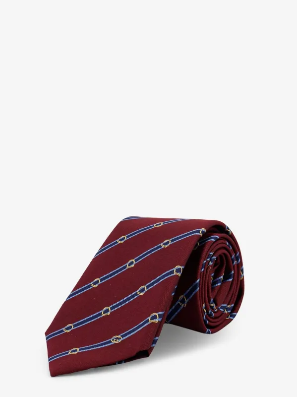 Gucci Jacquard silk tie sold by Siebentaschen