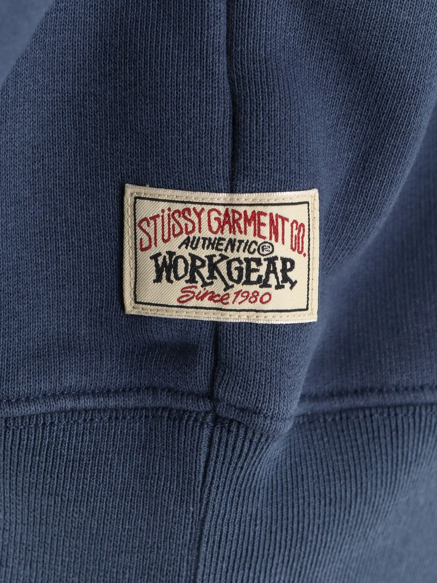 STUSSY FleeceRaglan cotton blend sweatshirt sold by Siebentaschen product image thumbnail 3