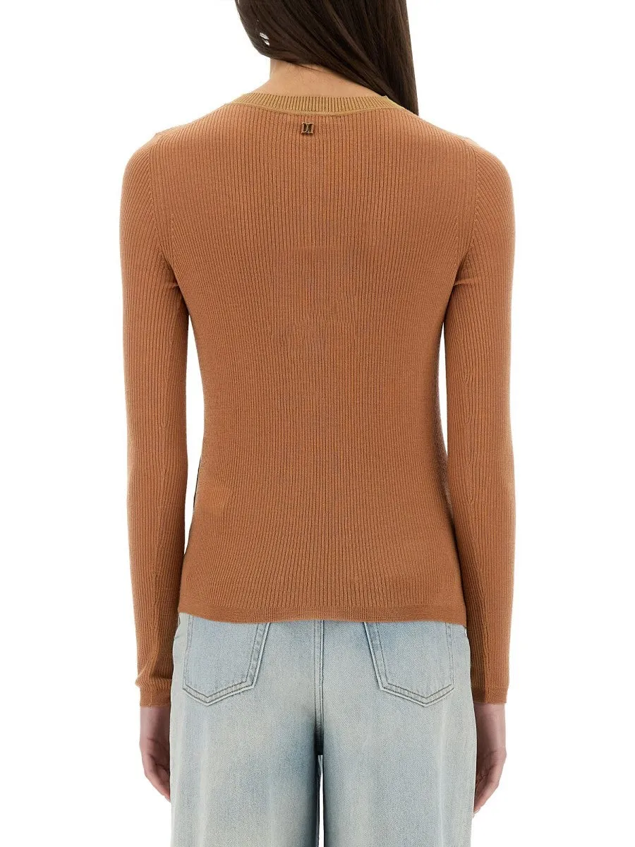 CHLOÉ MERINO WOOL FINE KNIT "HENLEY" SHIRT sold by Siebentaschen product image thumbnail 4