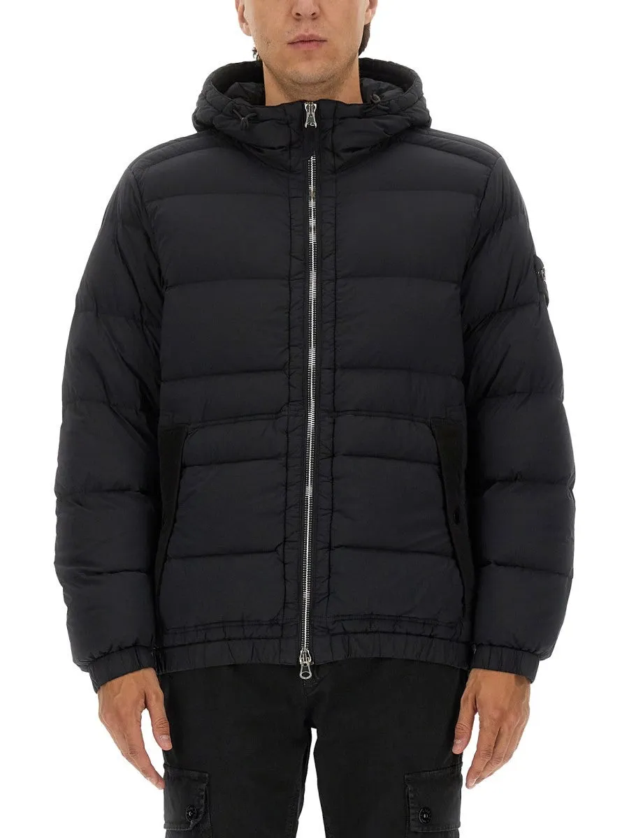 Stone Island PADDED DOWN JACKET WITH HOOD sold by Siebentaschen