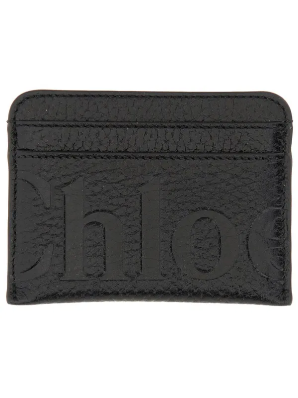 CHLOÉ LEATHER CARD HOLDER sold by Siebentaschen
