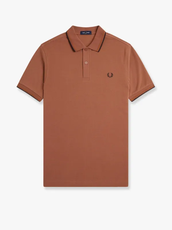 FRED PERRY Classic polo shirt with logo embroidery sold by Siebentaschen