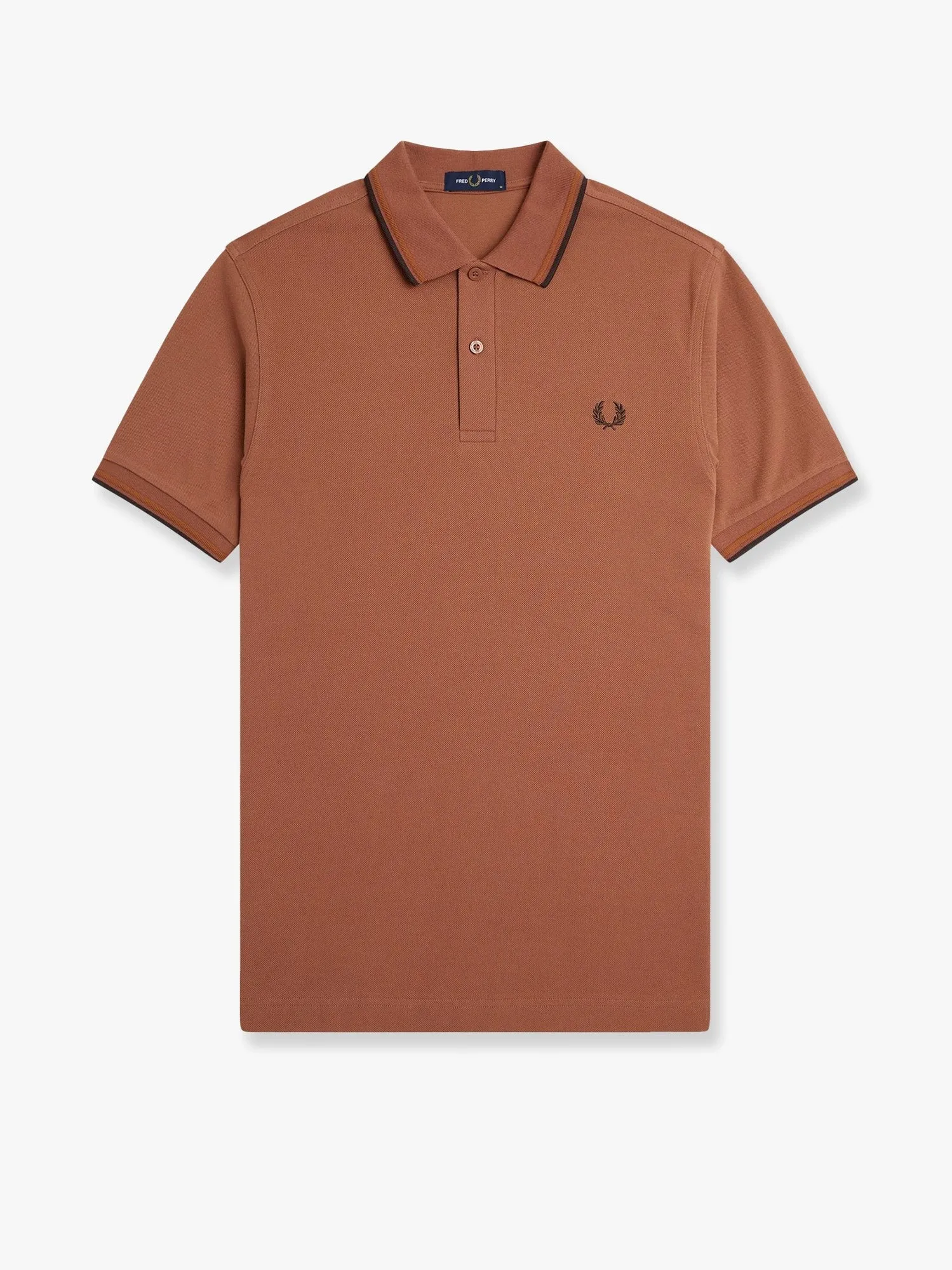 FRED PERRY Classic polo shirt with logo embroidery sold by Siebentaschen