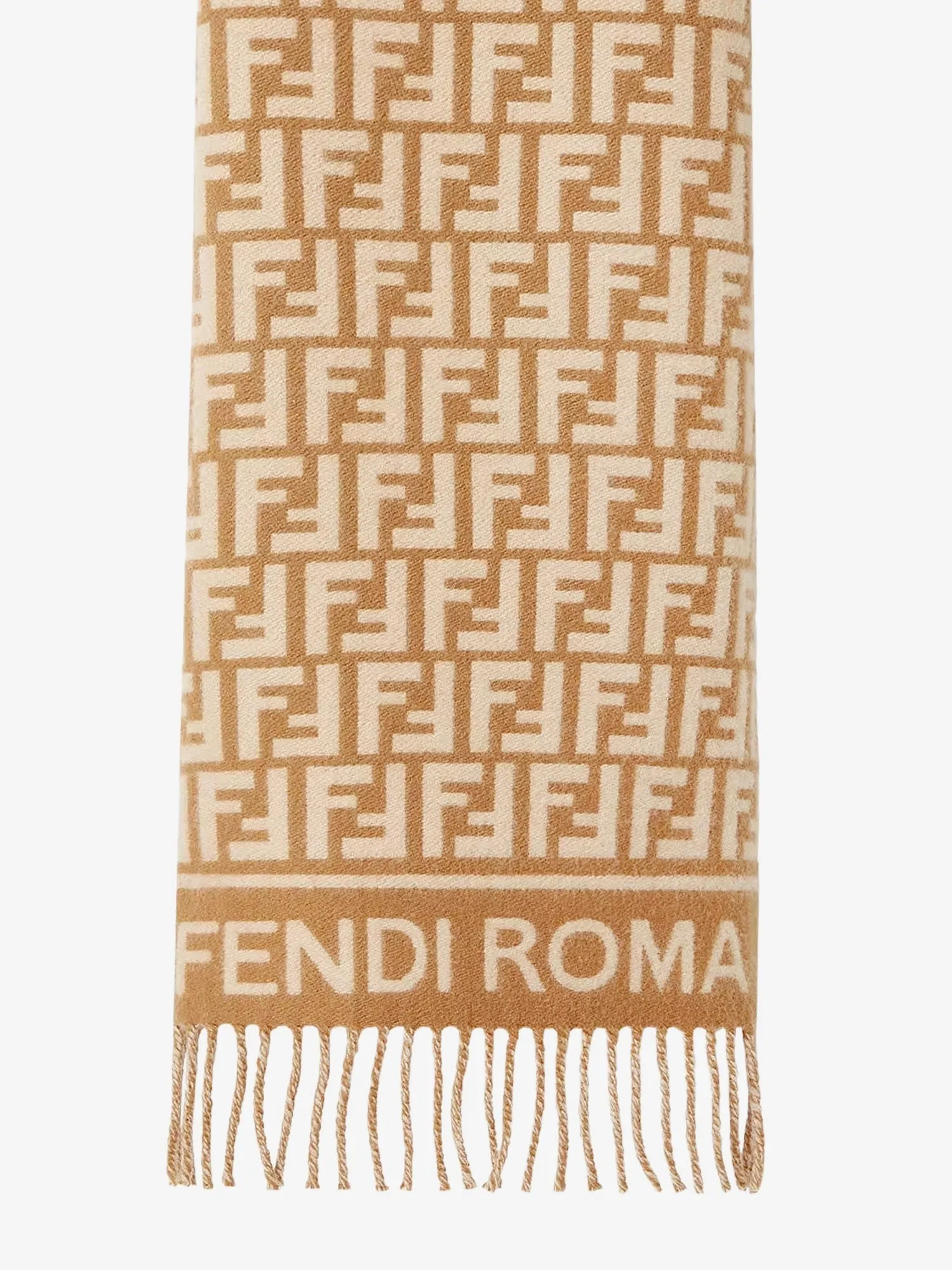 Fendi Wool and cashmere scarf sold by Siebentaschen product image thumbnail 2