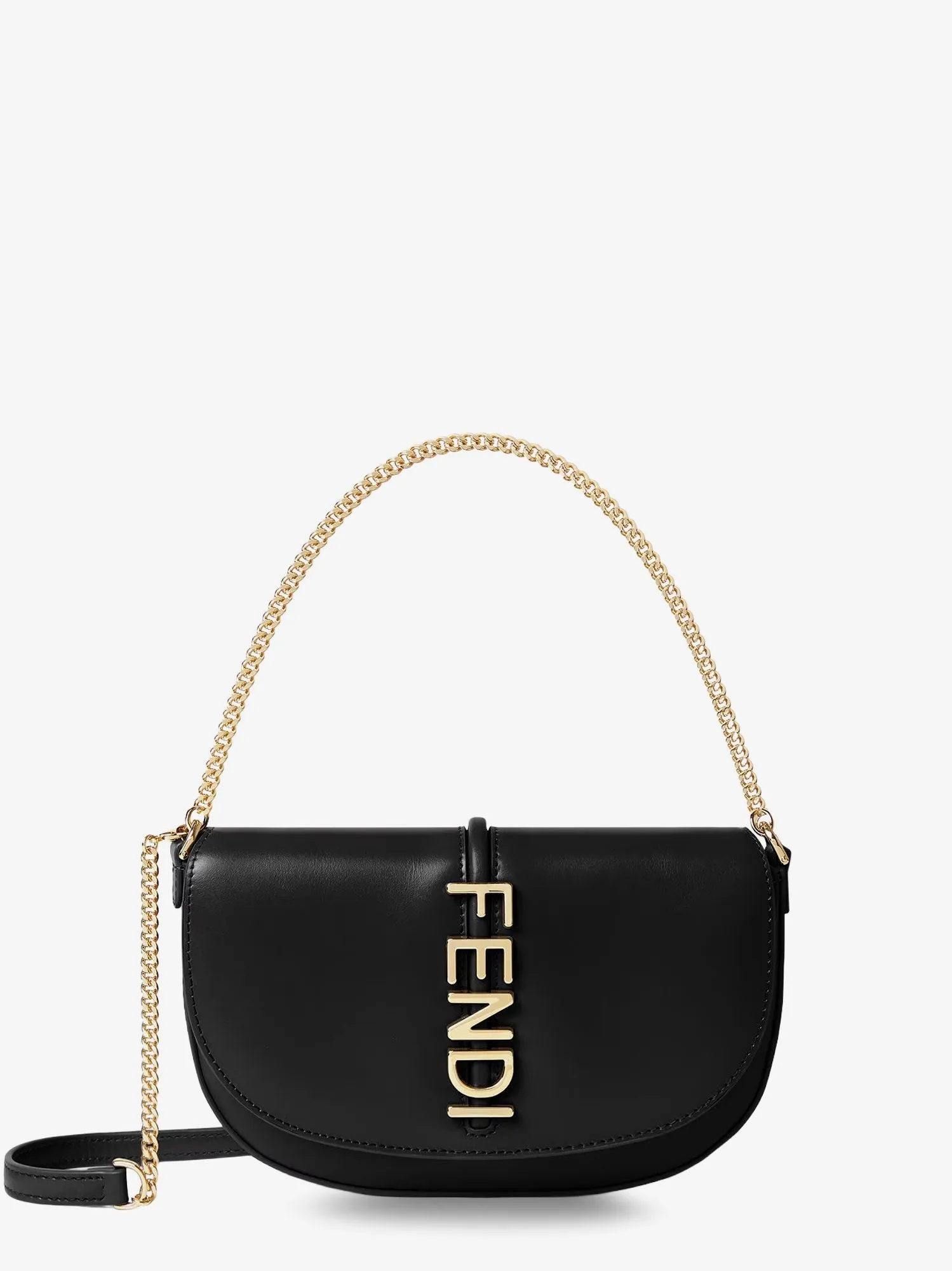 Fendi Wallet on Chain Fendigraphy leather shoulder bag sold by Siebentaschen