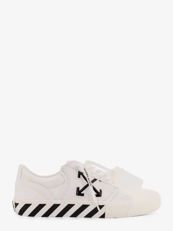 Off White Vulc Undercut canvas low-top sneakers sold by Siebentaschen