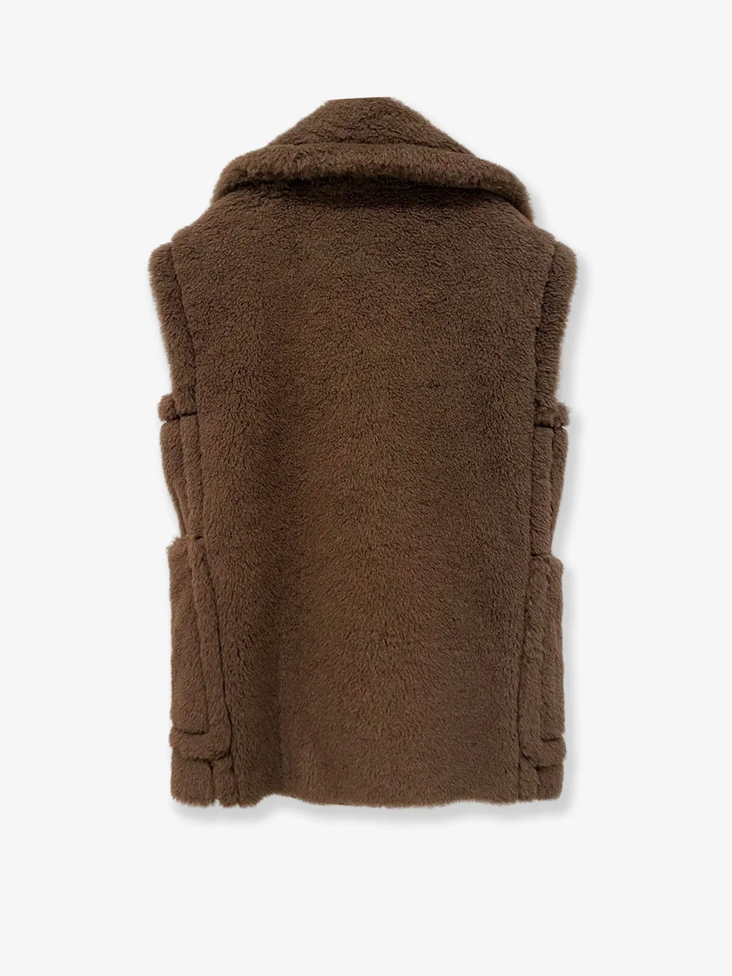 Max Mara Bormida alpaca and wool sleeveless coat sold by Siebentaschen product image thumbnail 2