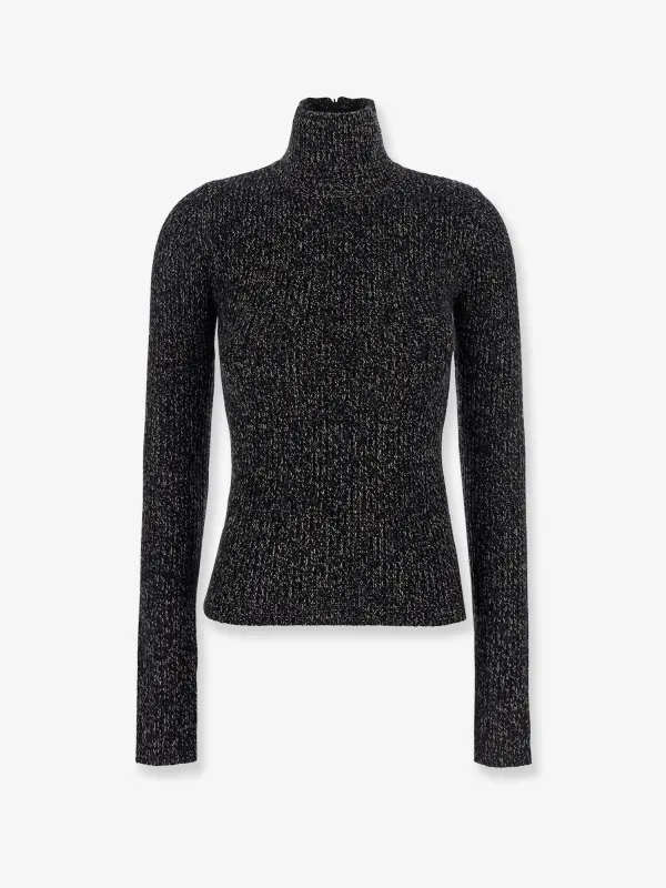 Max Mara Azulene wool and cashmere turtleneck sweater sold by Siebentaschen