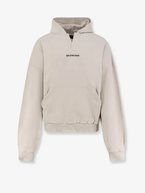 Balenciaga Cotton hooded sweatshirt sold by Siebentaschen