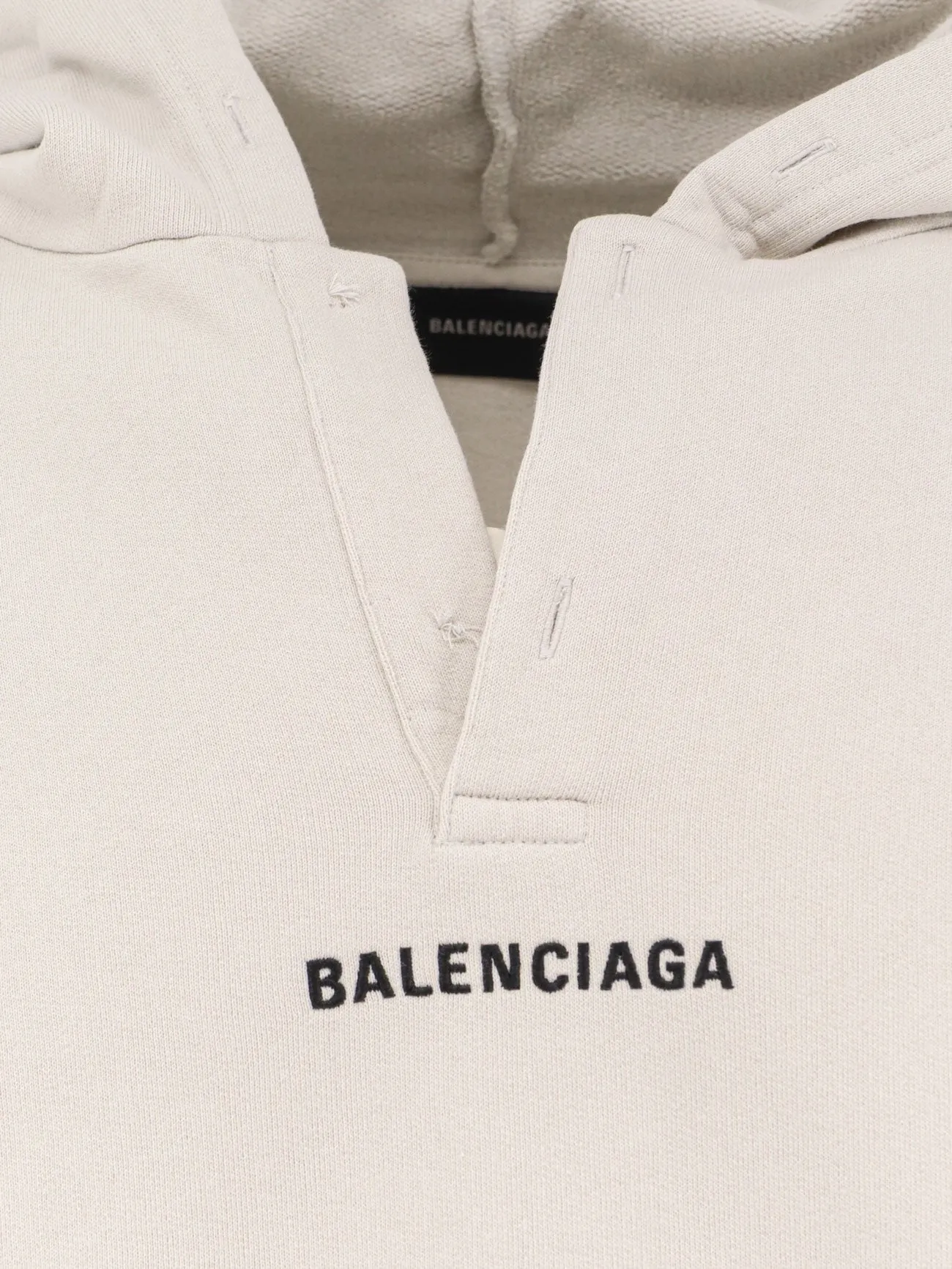 Balenciaga Cotton hooded sweatshirt sold by Siebentaschen product image thumbnail 3