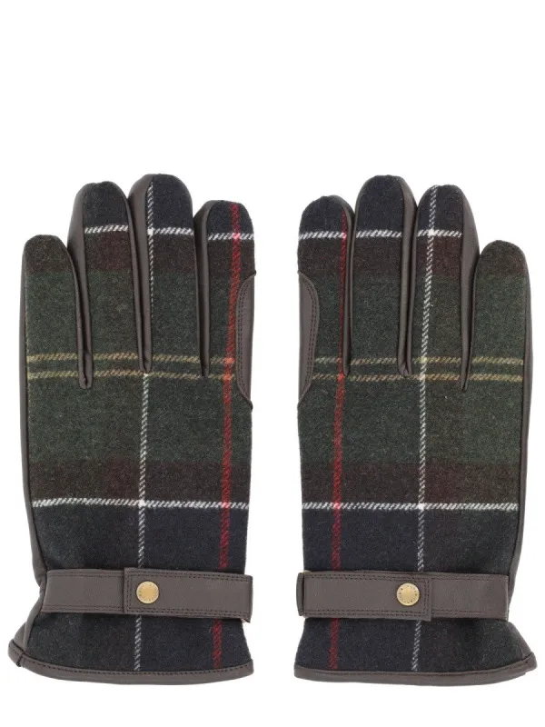 BARBOUR GLOVES WITH TARTAN PATTERN sold by Siebentaschen