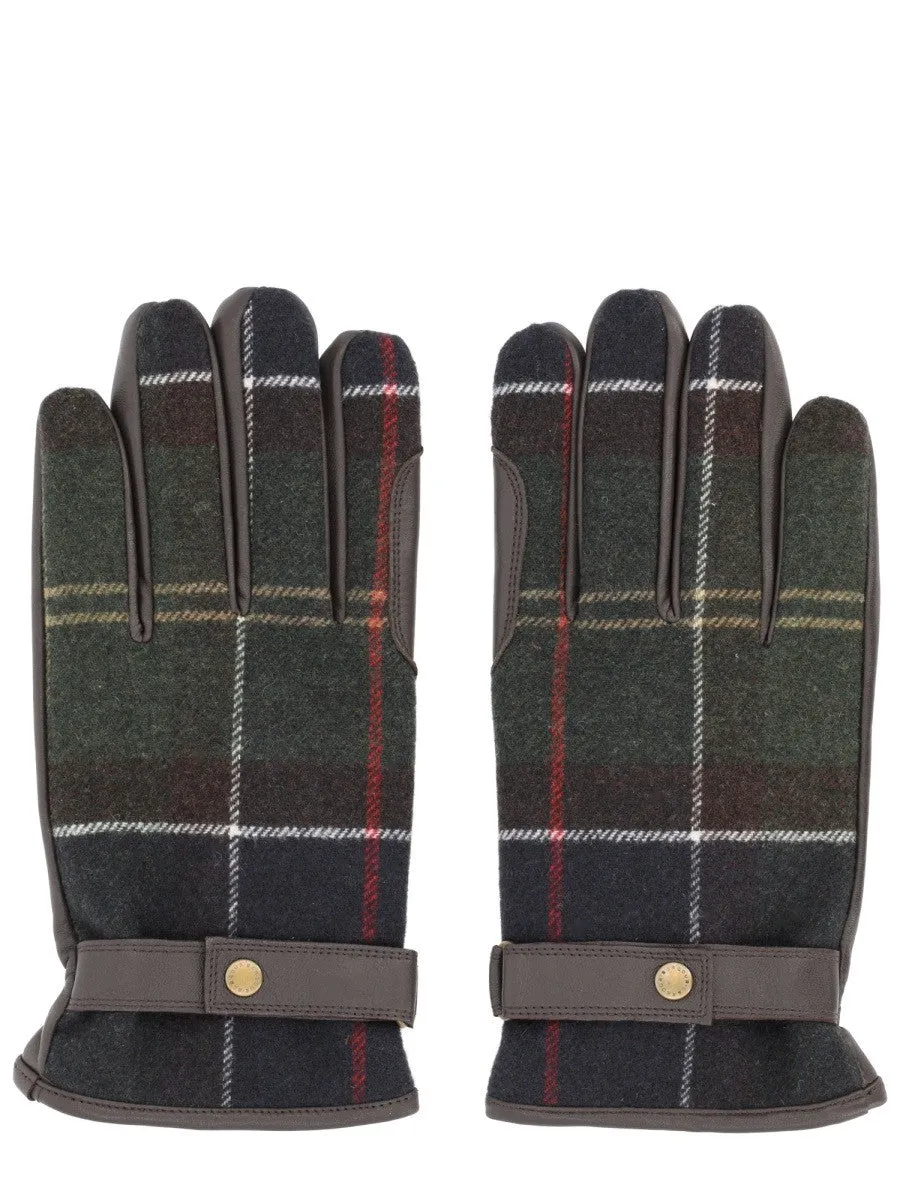 BARBOUR GLOVES WITH TARTAN PATTERN sold by Siebentaschen
