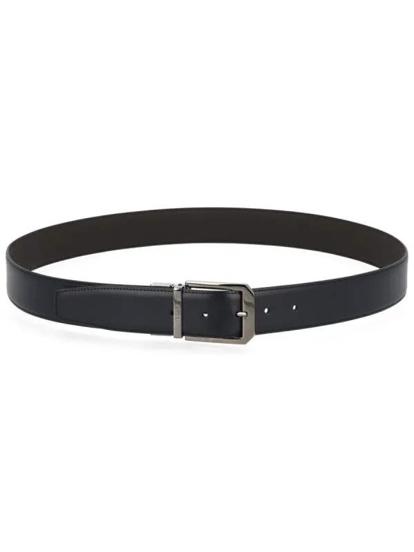 Zegna REVERSIBLE LEATHER BELT sold by Siebentaschen