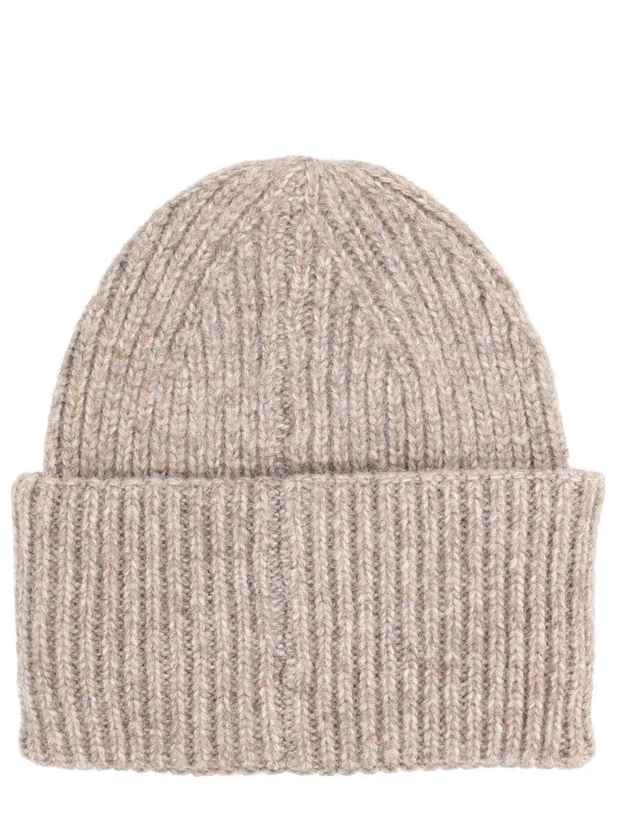 AMISH RIBBED BEANIE WITH LOGO sold by Siebentaschen product image thumbnail 2