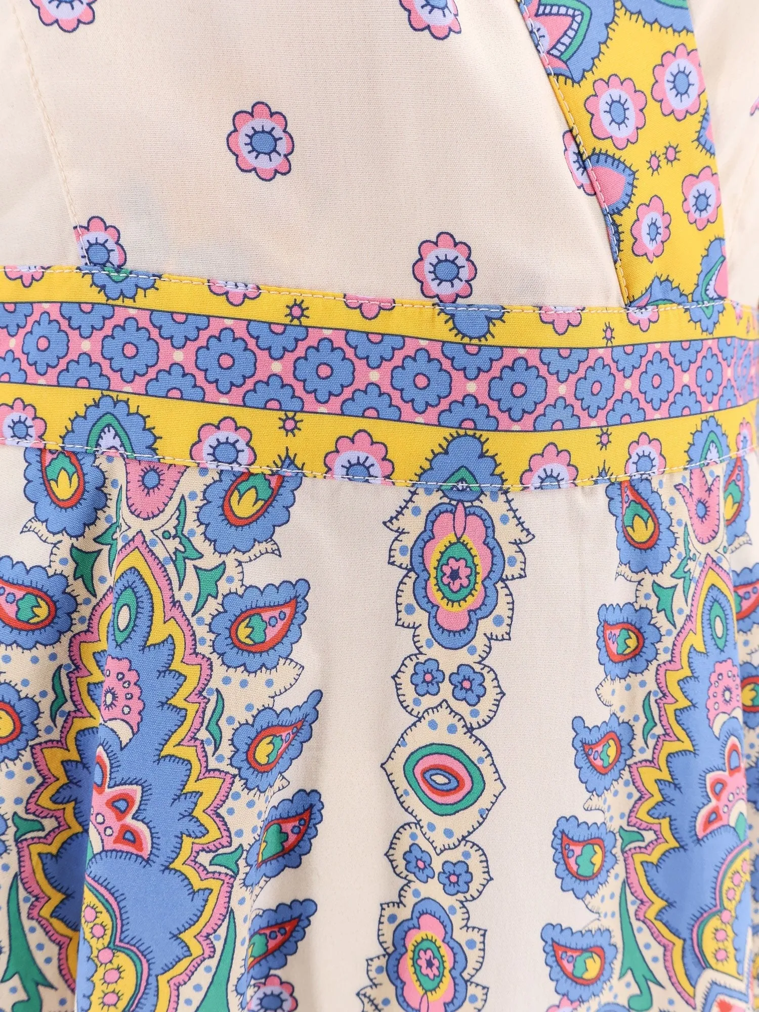 Etro Flounced cotton dress sold by Siebentaschen product image thumbnail 4