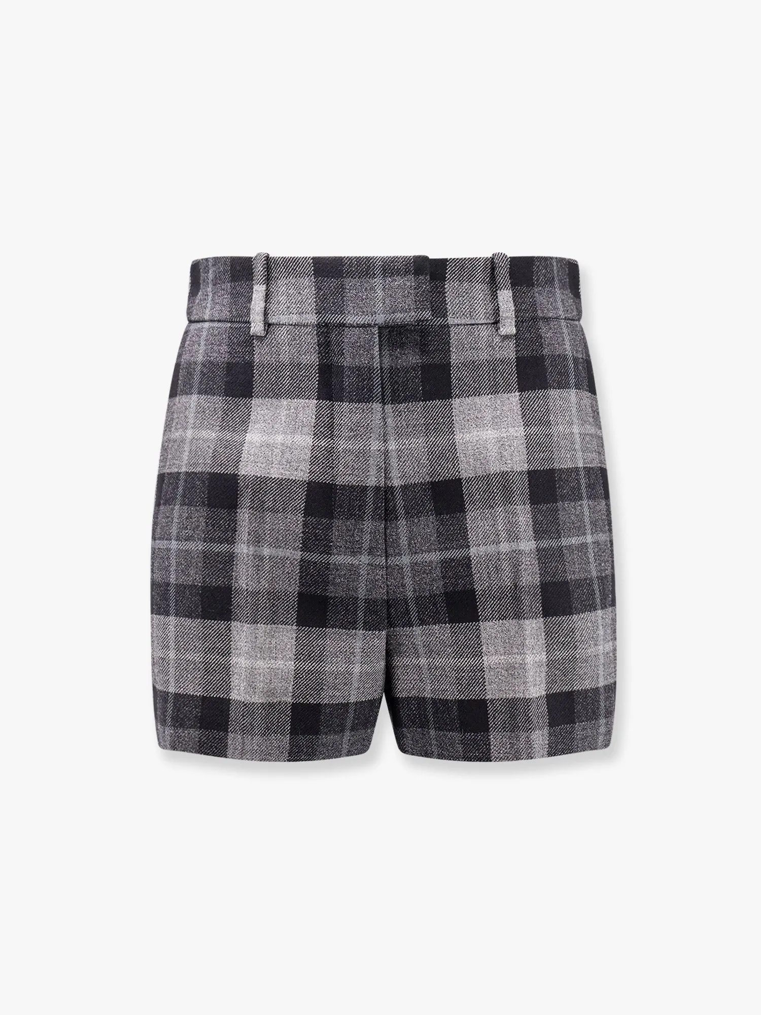 Dior Tartan wool shorts with check'n'dior motif sold by Siebentaschen