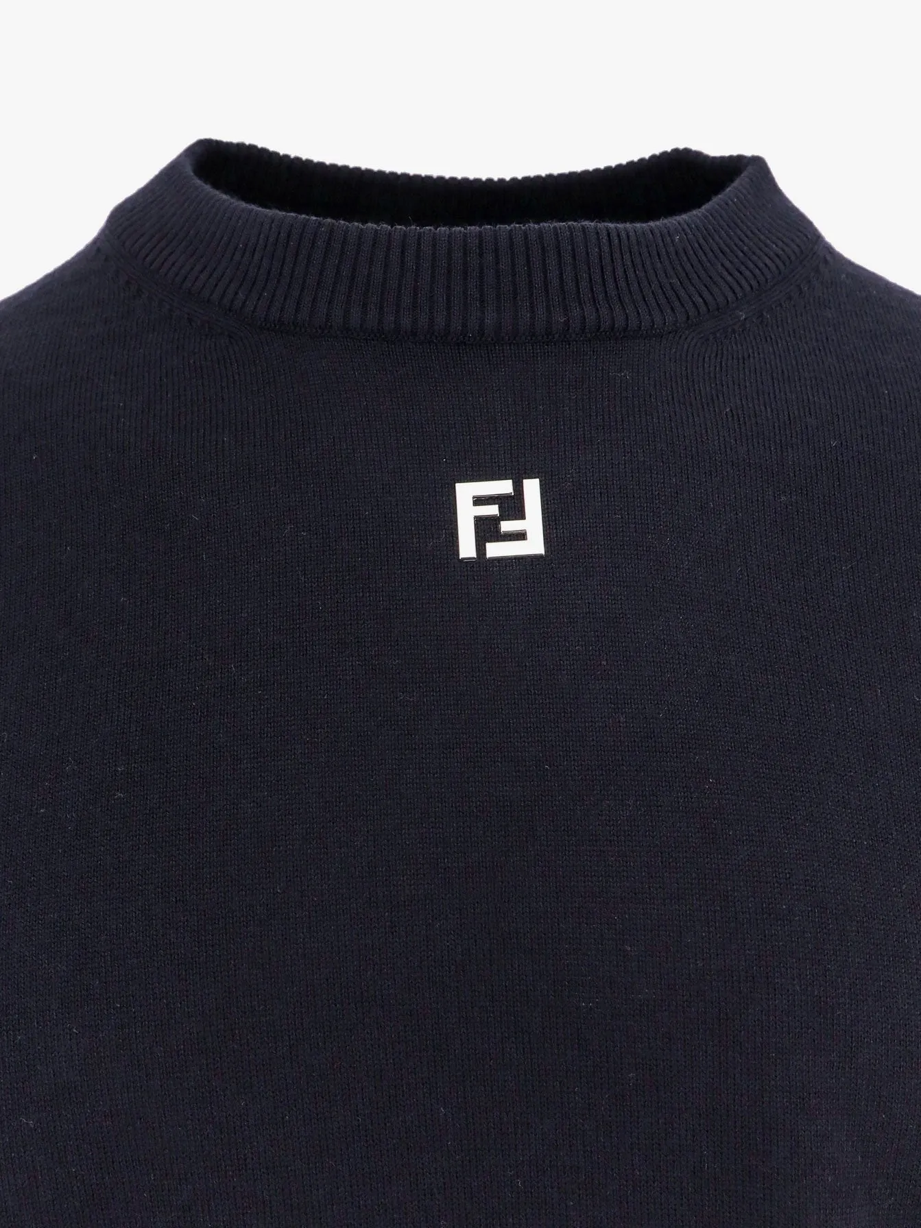 Fendi Wool sweater with ff metal logo sold by Siebentaschen product image thumbnail 4