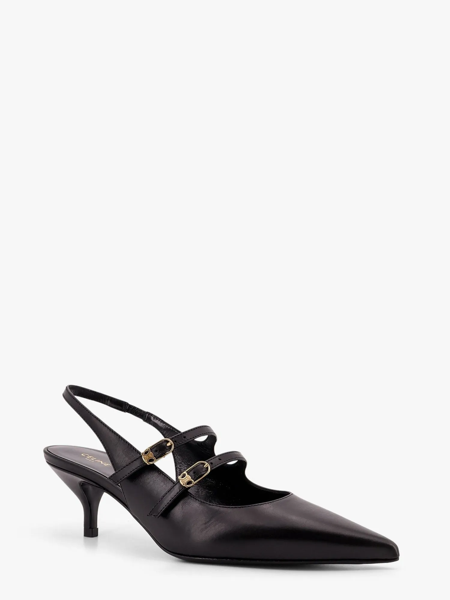 Celine Judy leather double strap mary jane slingback sold by Siebentaschen product image thumbnail 2