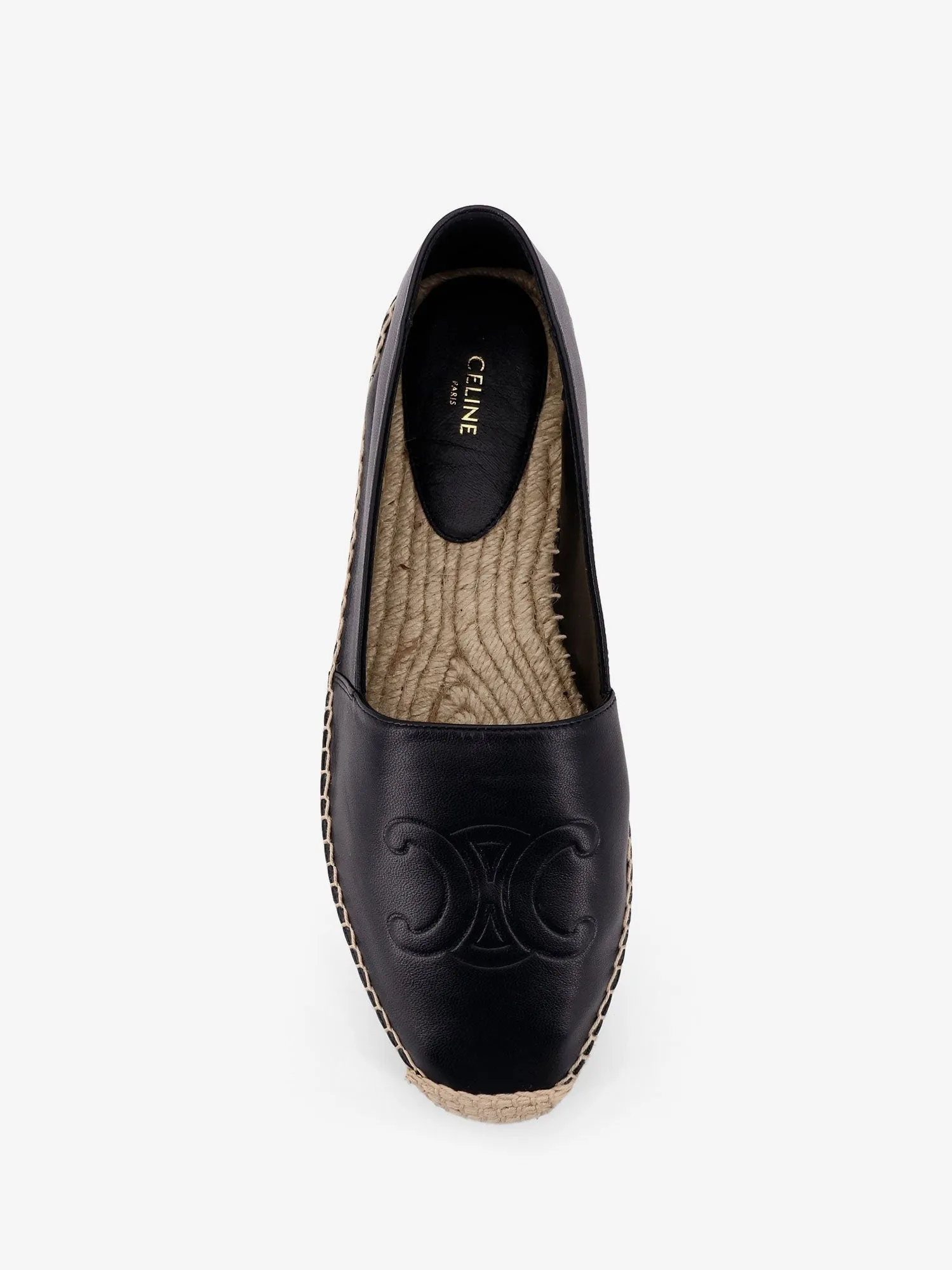 Celine Leather espadrilles with Triomphe detail sold by Siebentaschen product image thumbnail 5