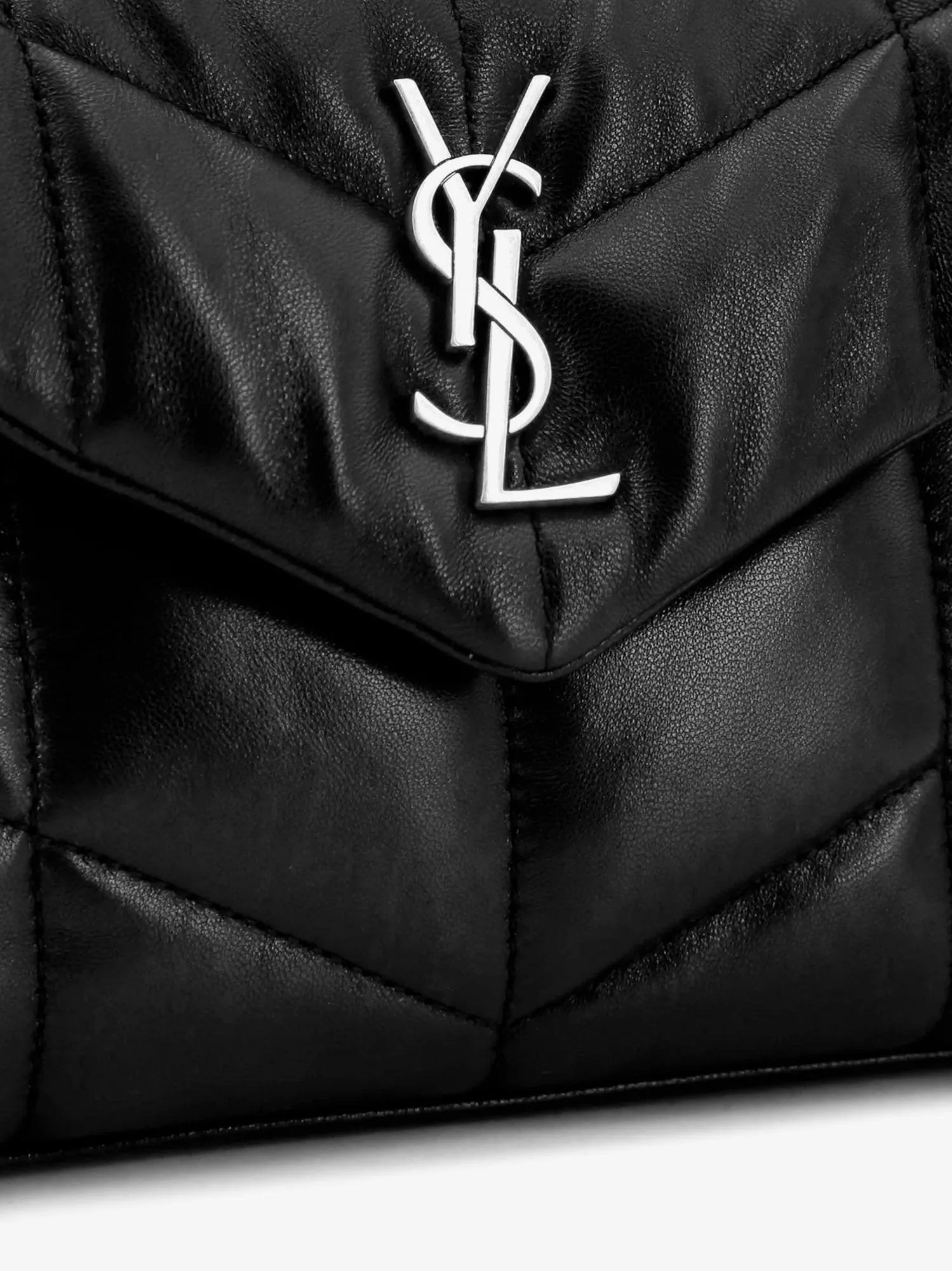 Saint Laurent Loulou Puffer Toy matelassé leather crossbody bag sold by Siebentaschen product image thumbnail 4