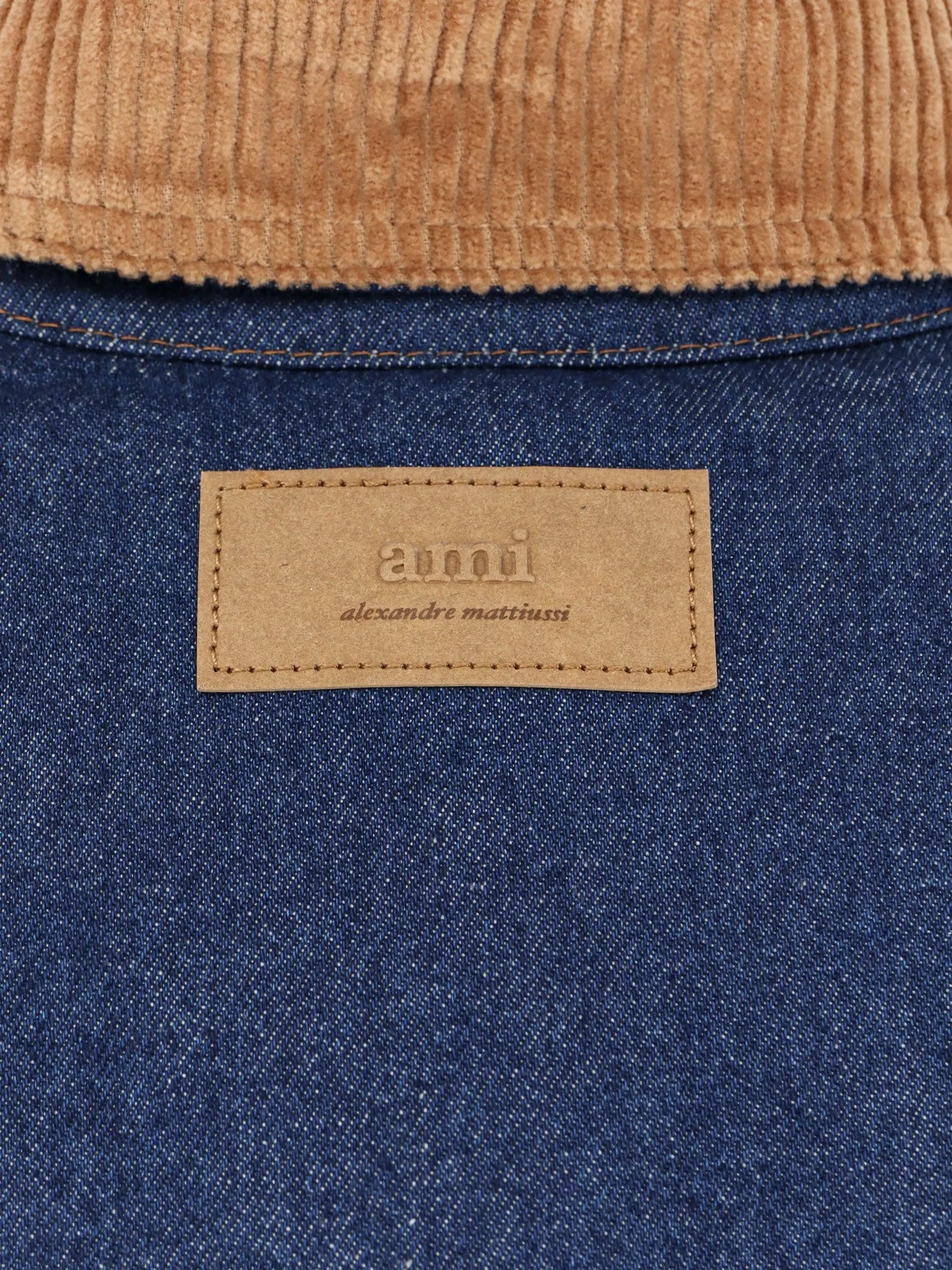 AMI PARIS Padded denim jacket sold by Siebentaschen product image thumbnail 3