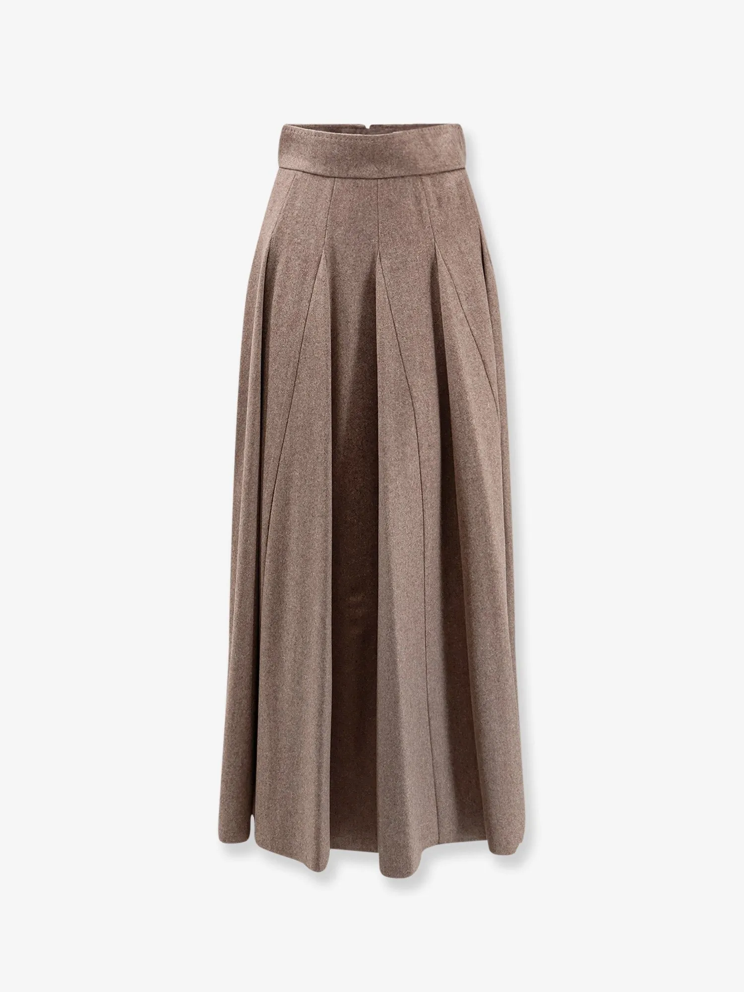 Max Mara Bellico virgin wool long skirt sold by Siebentaschen