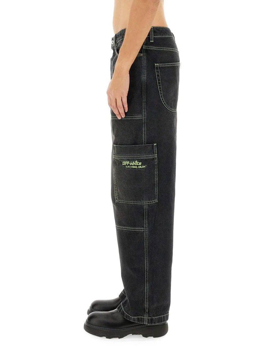 Off-white CARGO JEANS sold by Siebentaschen product image thumbnail 4