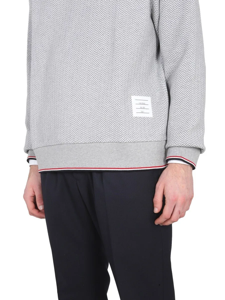 THOM BROWNE HERRINGBONE JERSEY sold by Siebentaschen product image thumbnail 4