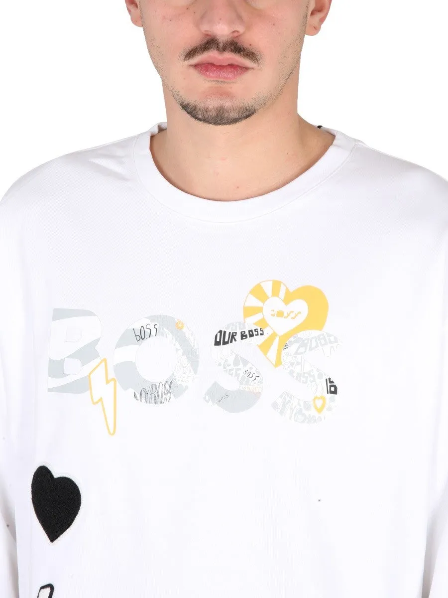 Boss SALBO LOTUS SWEATSHIRT sold by Siebentaschen product image thumbnail 4