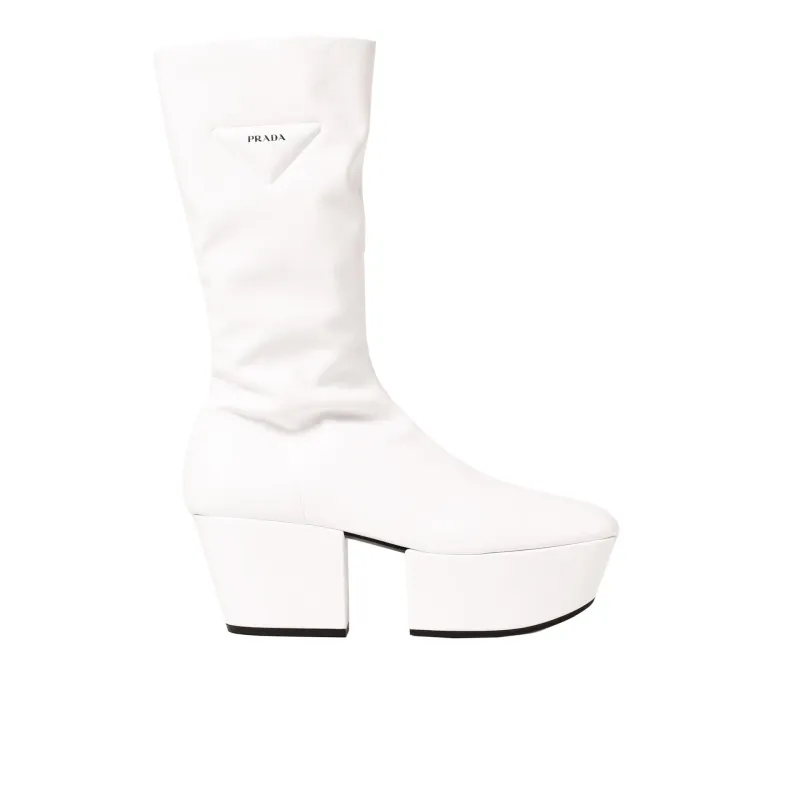Prada Platform Pull On Boots made by Prada