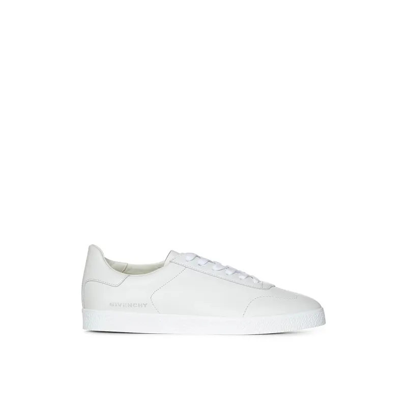 Givenchy 'Town' Leather Low Sneakers sold by Siebentaschen