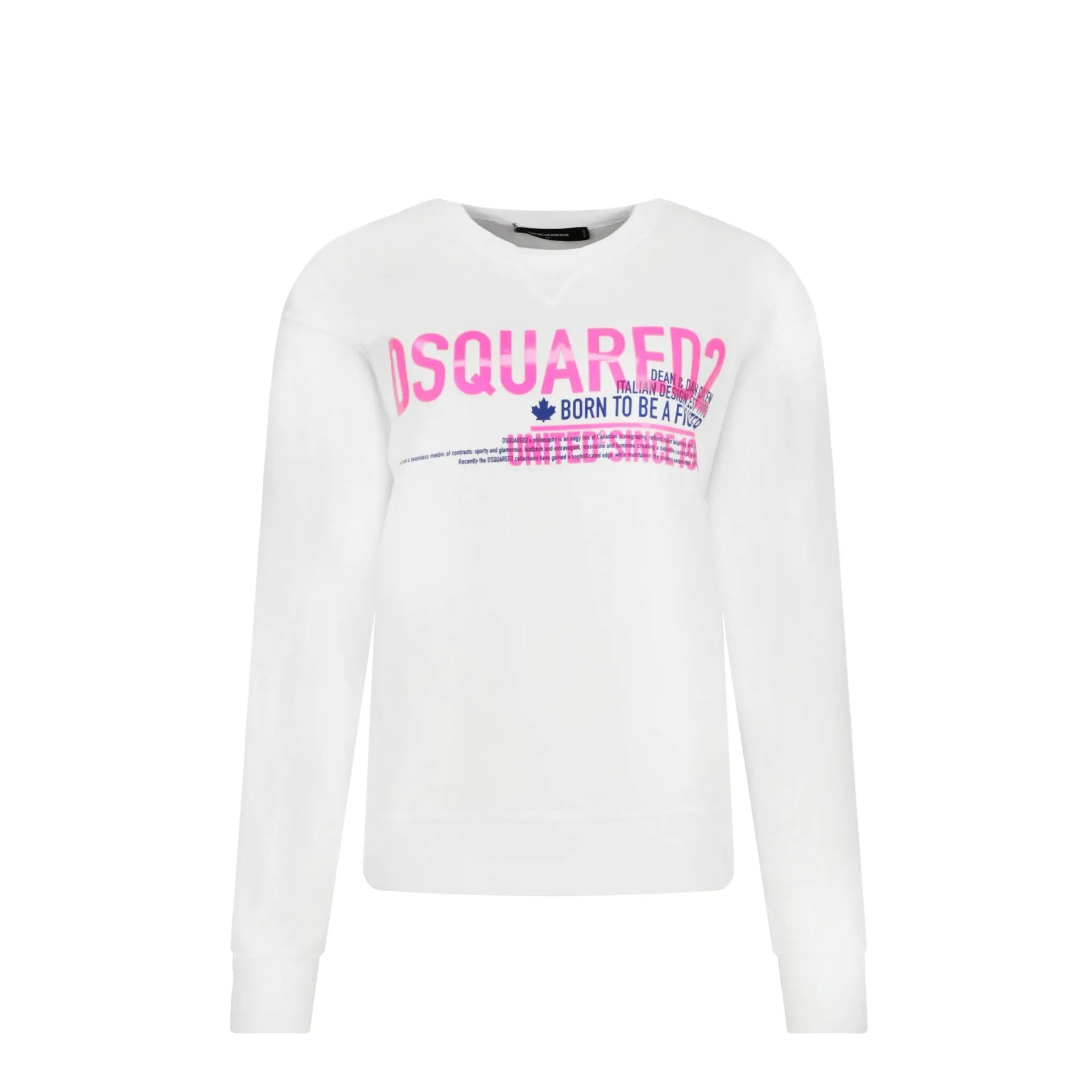 Dsquared2 Cotton Logo Sweatshirt sold by Siebentaschen