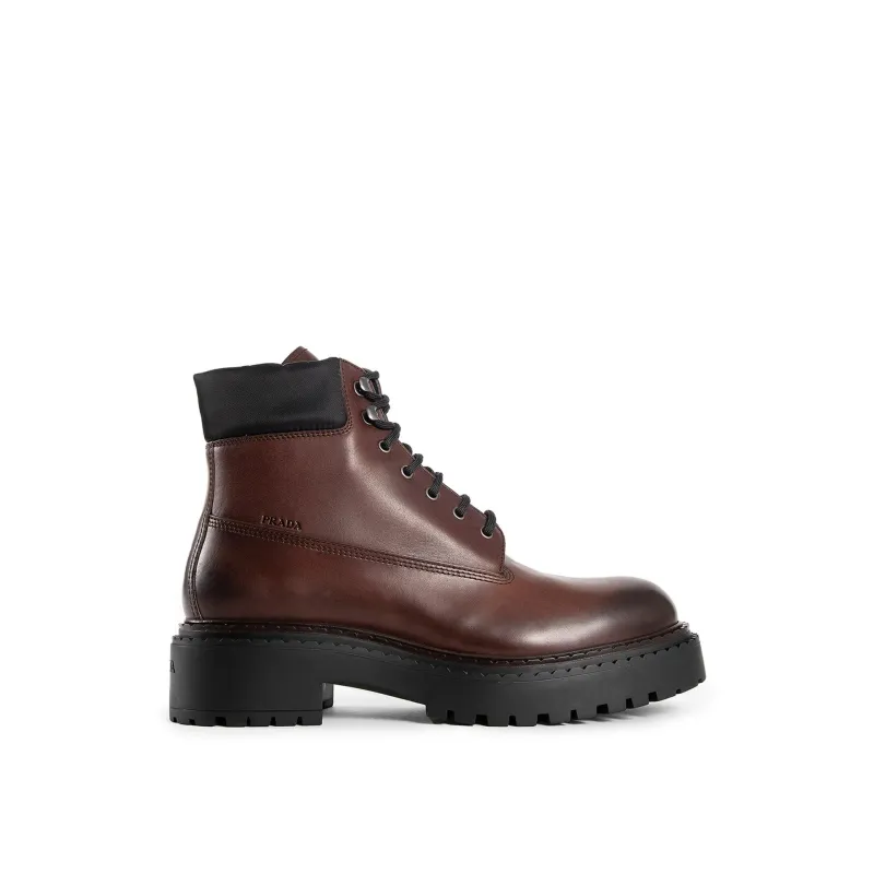 Prada Leather Boots sold by Siebentaschen