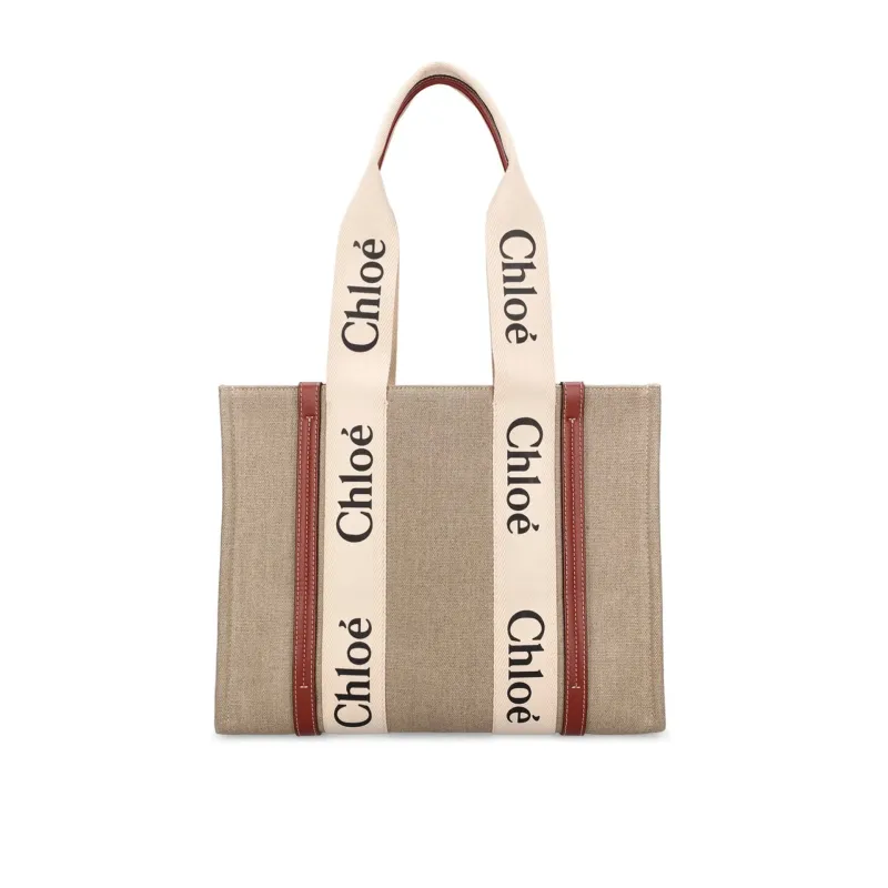 Chloe Woody Medium Tote Bag sold by Siebentaschen