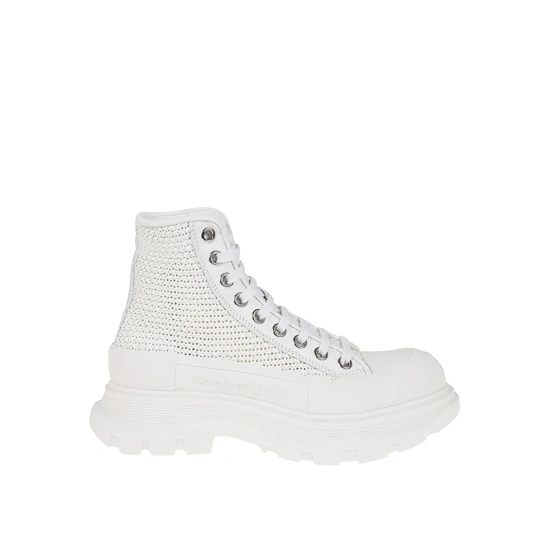 Alexander McQueen Tread Slick High-Top Sneakers sold by Siebentaschen
