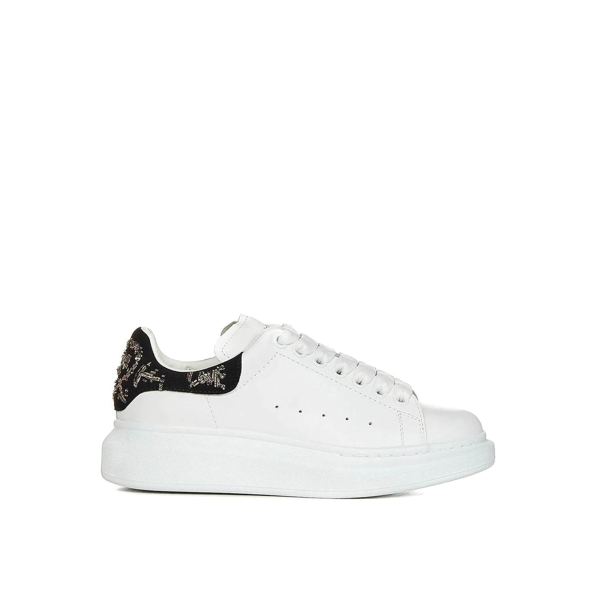 Alexander McQueen Oversized Leather Sneakers sold by Siebentaschen