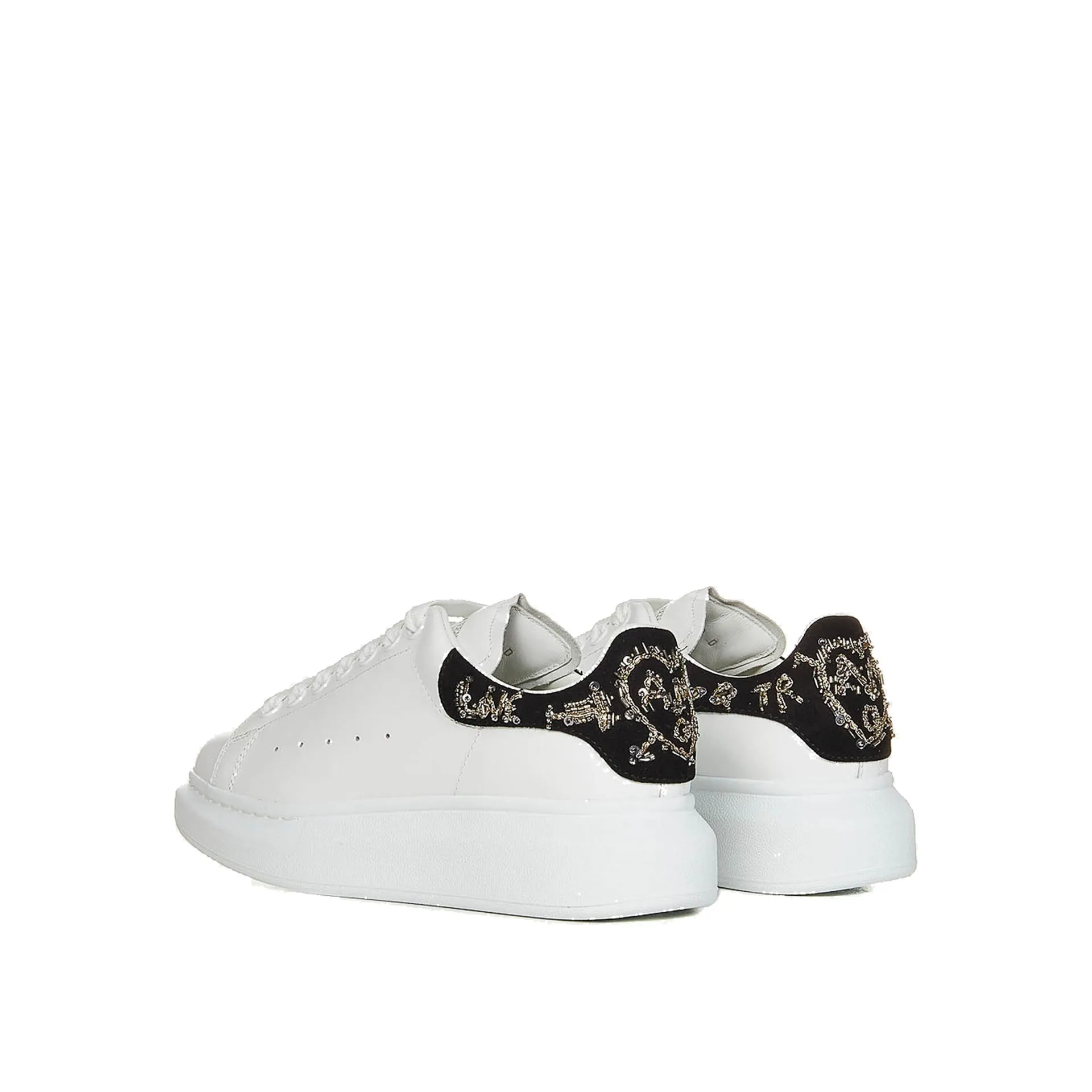 Alexander McQueen Oversized Leather Sneakers sold by Siebentaschen product image thumbnail 3