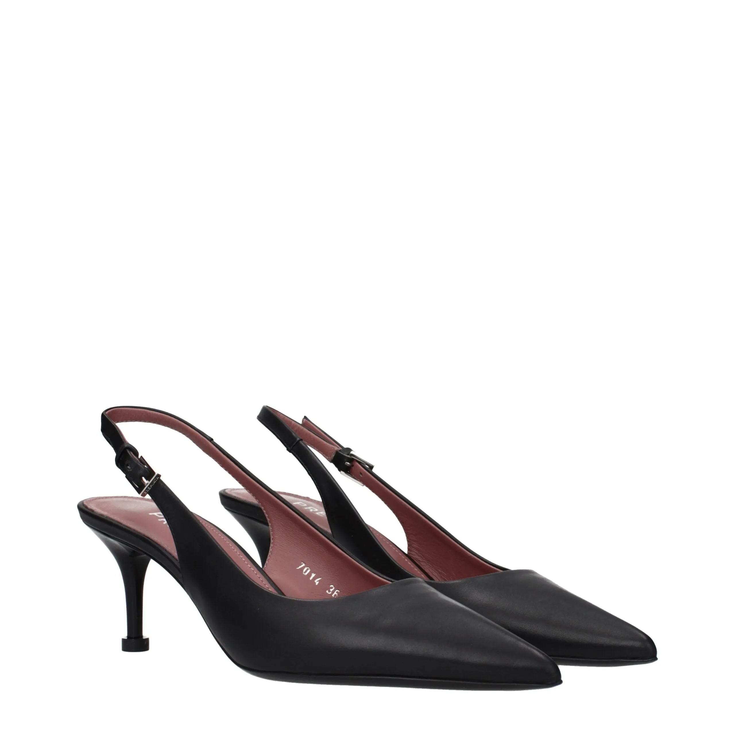 Premiata Black Leather Platform Pumps sold by Siebentaschen product image thumbnail 2