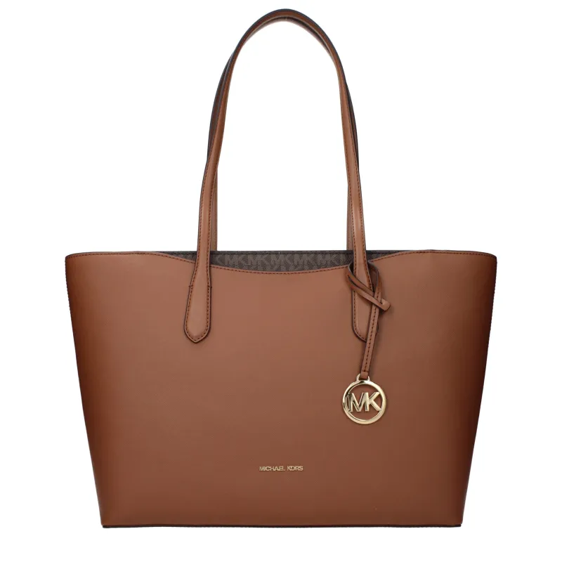 Michael Kors Brown Leather Shoulder Bag sold by Siebentaschen