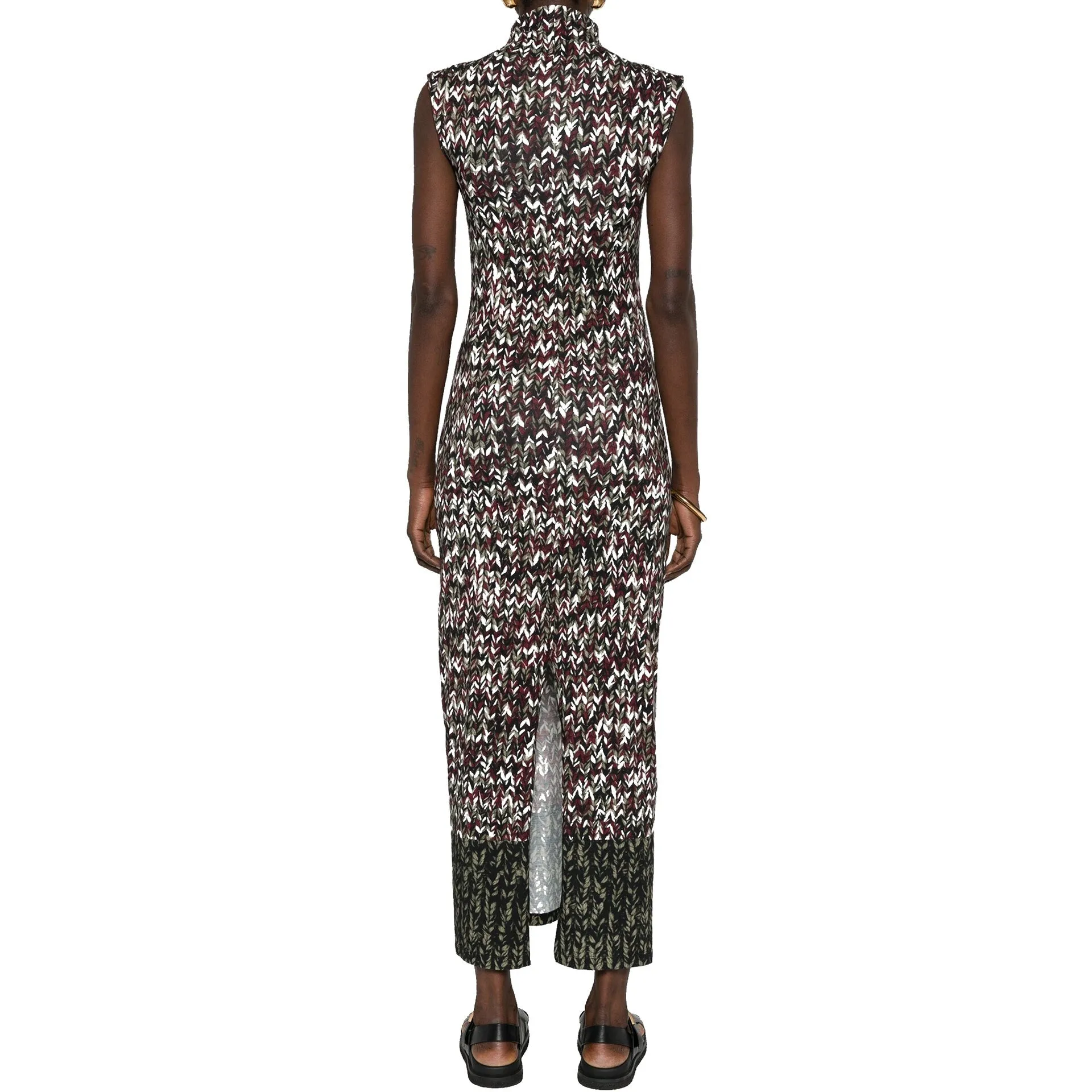 Loewe Knit-Print Long Dress sold by Siebentaschen product image thumbnail 3